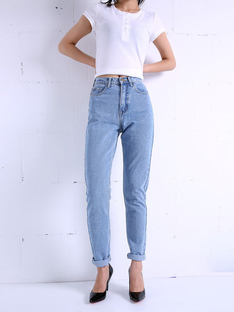 2022 Harem Pants Vintage High Waist Jeans Woman Boyfriends Women&#39;s Jeans Full Length Mom Jeans Cowboy Denim Pants Vaqueros Mujer
