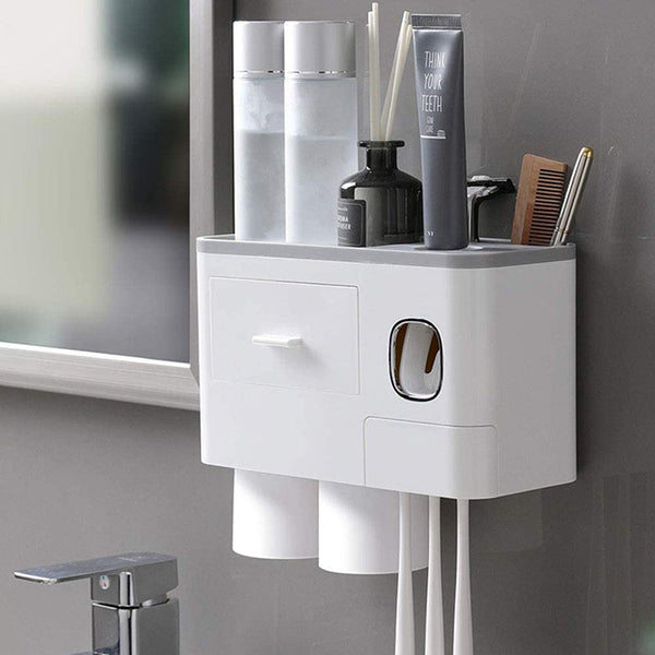 Magnetic Adsorption Toothbrush Holder